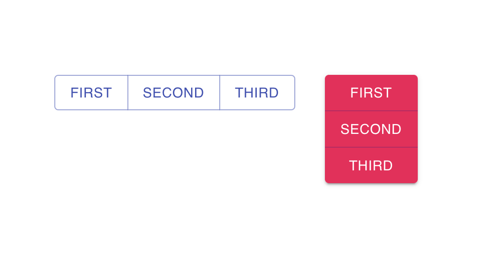 button group example