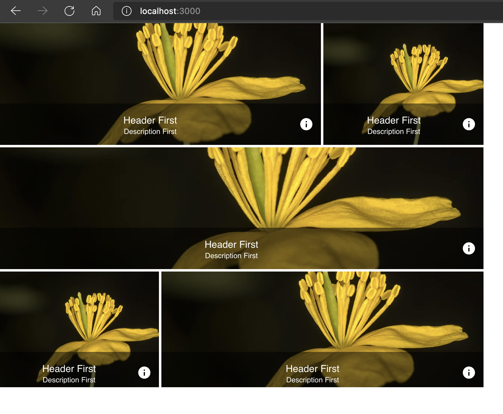GridListTileBar example