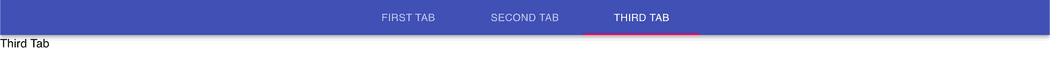 Material-UI centered tabs
