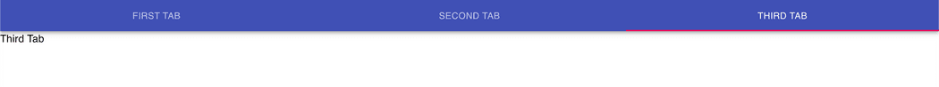 Material-UI full width tabs