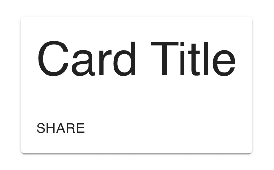 Material-UI card